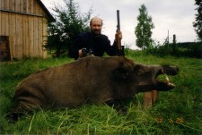 Antanas and boar