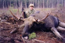 Sue and moose