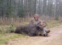 Brian with 22cm boar (click to enlarge)