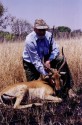 Rodney with impala (click to enlarge)